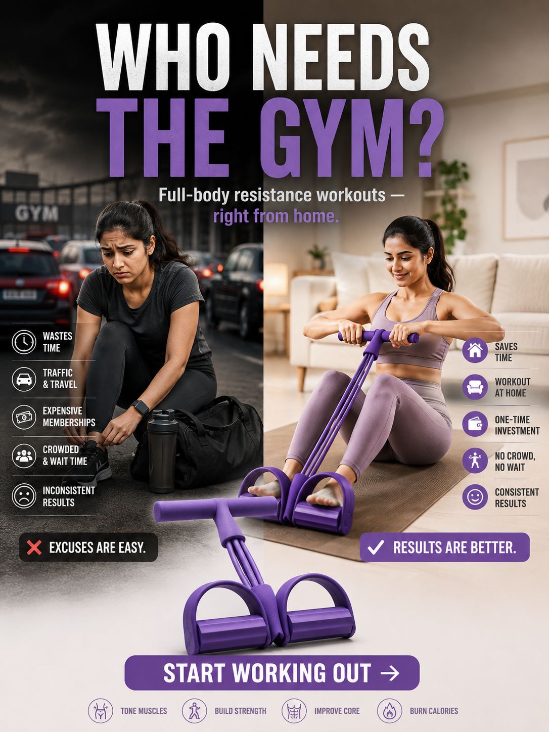 Yoga Pedal Puller — Your Mini Gym, Anywhere