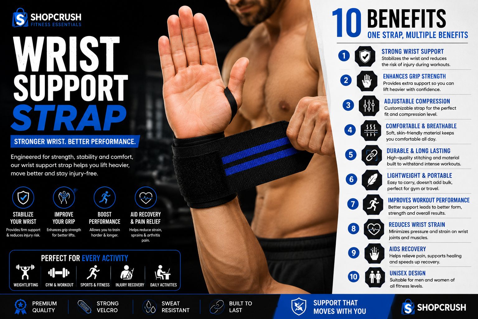 Wrist Supporter for Gym